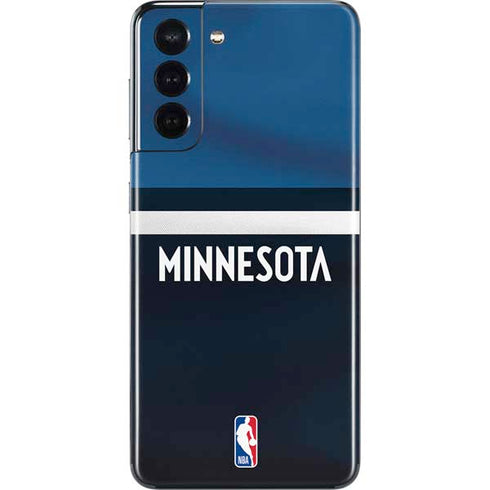 NBA Minnesota Timberwolves Jersey Galaxy S21 5G Skin
