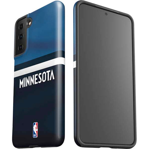 NBA Minnesota Timberwolves Jersey Galaxy S21 Plus 5G Pro Case