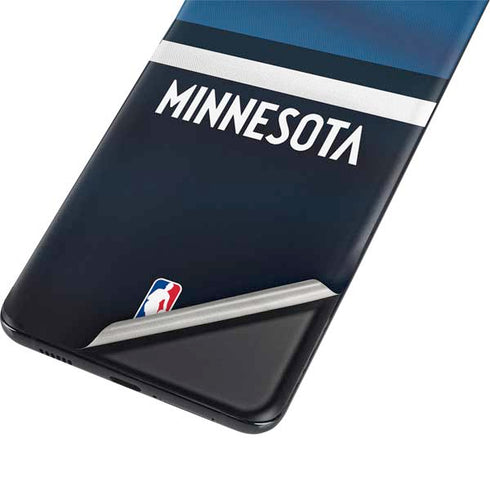 NBA Minnesota Timberwolves Jersey Galaxy S21 Plus 5G Skin