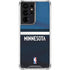 NBA Minnesota Timberwolves Jersey Galaxy S21 Ultra 5G Clear Case