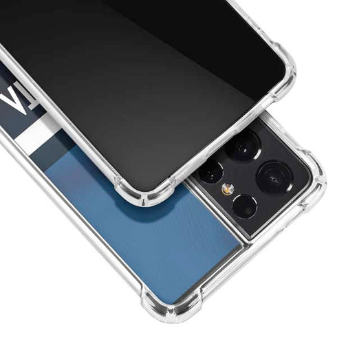 NBA Minnesota Timberwolves Jersey Galaxy S21 Ultra 5G Clear Case