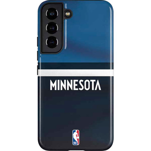 NBA Minnesota Timberwolves Jersey Galaxy S22 Pro Case