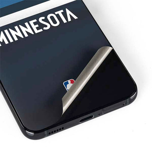 NBA Minnesota Timberwolves Jersey Galaxy S22 Skin