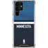NBA Minnesota Timberwolves Jersey Galaxy S22 Ultra Clear Case