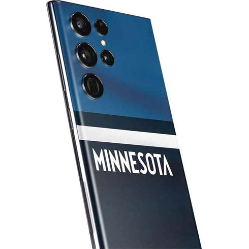 NBA Minnesota Timberwolves Jersey Galaxy S22 Ultra Skin