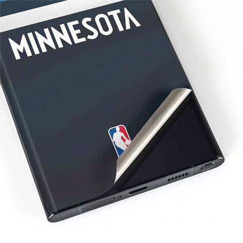 NBA Minnesota Timberwolves Jersey Galaxy S22 Ultra Skin