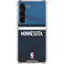 NBA Minnesota Timberwolves Jersey Galaxy S23 Clear Case