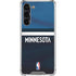 NBA Minnesota Timberwolves Jersey Galaxy S23 FE Clear Case