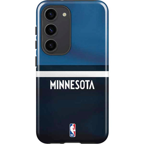 NBA Minnesota Timberwolves Jersey Galaxy S23 Pro Case