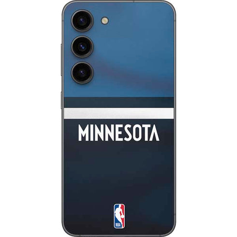 NBA Minnesota Timberwolves Jersey Galaxy S23 Skin