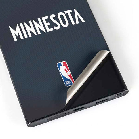 NBA Minnesota Timberwolves Jersey Galaxy S25 Ultra Skin