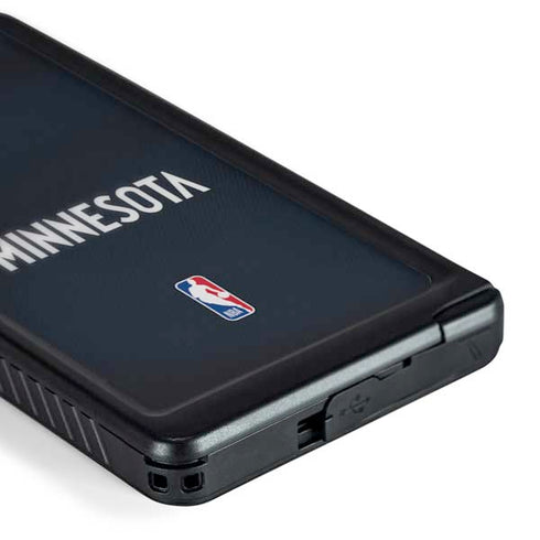 NBA Minnesota Timberwolves Jersey Galaxy S24 Ultra Waterproof Case