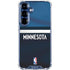 NBA Minnesota Timberwolves Jersey Galaxy S25 Plus Clear Case