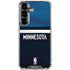 NBA Minnesota Timberwolves Jersey Galaxy S26 Clear Case