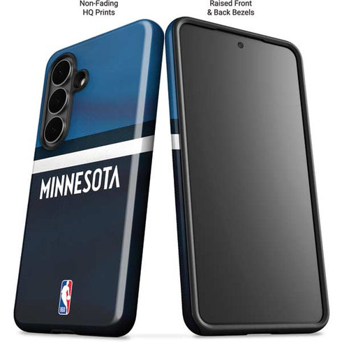 NBA Minnesota Timberwolves Jersey Galaxy S26 Plus Impact Case