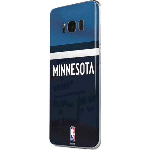 NBA Minnesota Timberwolves Jersey Galaxy S8 Plus Skin