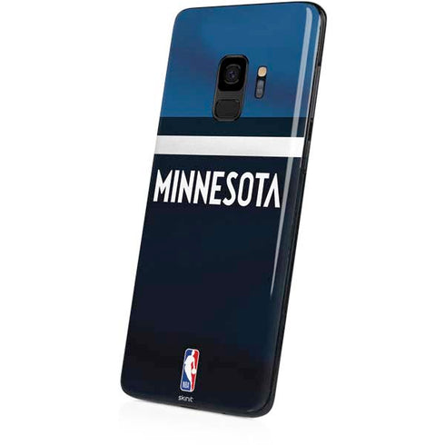 NBA Minnesota Timberwolves Jersey Galaxy S9 Skin