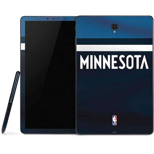 NBA Minnesota Timberwolves Jersey Samsung Galaxy Tab Skin
