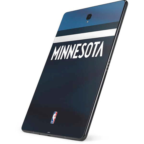 NBA Minnesota Timberwolves Jersey Samsung Galaxy Tab Skin