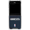 NBA Minnesota Timberwolves Jersey Galaxy Z Flip5 5G Clear Case