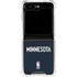 NBA Minnesota Timberwolves Jersey Galaxy Z Flip5 5G Clear Case