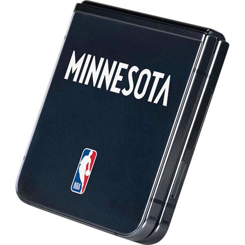 NBA Minnesota Timberwolves Jersey Galaxy Z Flip5 5G Skin