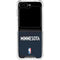 NBA Minnesota Timberwolves Jersey Galaxy Z Flip6 Clear Case