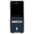 NBA Minnesota Timberwolves Jersey Galaxy Z Flip6 Clear Case