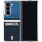 NBA Minnesota Timberwolves Jersey Galaxy Z Fold5 5G Clear Case