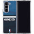 NBA Minnesota Timberwolves Jersey Galaxy Z Fold5 5G Clear Case