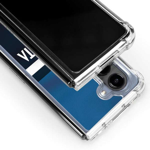 NBA Minnesota Timberwolves Jersey Galaxy Z Fold5 5G Clear Case