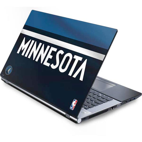NBA Minnesota Timberwolves Jersey Generic Laptop Skin