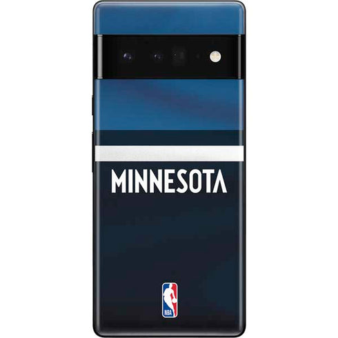 NBA Minnesota Timberwolves Jersey Google Pixel 6 Pro Skin