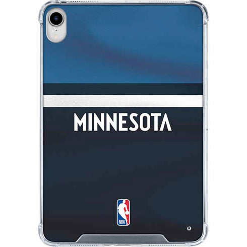 NBA Minnesota Timberwolves Jersey iPad 11th Gen (2025) Clear Case