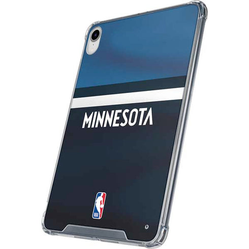 NBA Minnesota Timberwolves Jersey iPad 11th Gen (2025) Clear Case