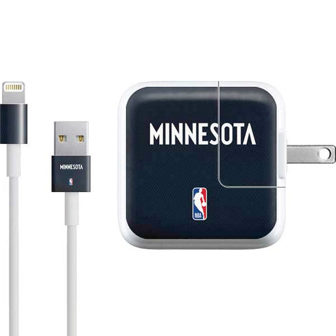 NBA Minnesota Timberwolves Jersey iPad Charger (10W USB) Skin