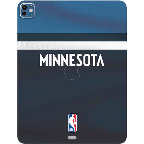 NBA Minnesota Timberwolves Jersey iPad Pro 13in M4 (2024) Skin