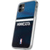 NBA Minnesota Timberwolves Jersey iPhone 11 Clear Case