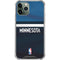 NBA Minnesota Timberwolves Jersey iPhone 11 Pro Max Clear Case