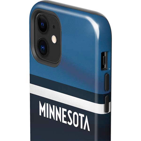 NBA Minnesota Timberwolves Jersey iPhone 12 Impact Case