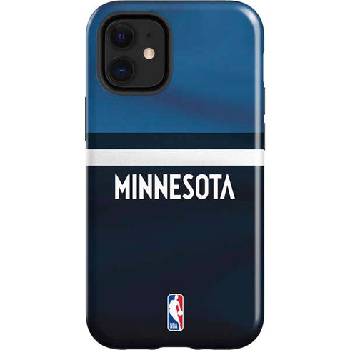 NBA Minnesota Timberwolves Jersey iPhone 12 Mini Impact Case