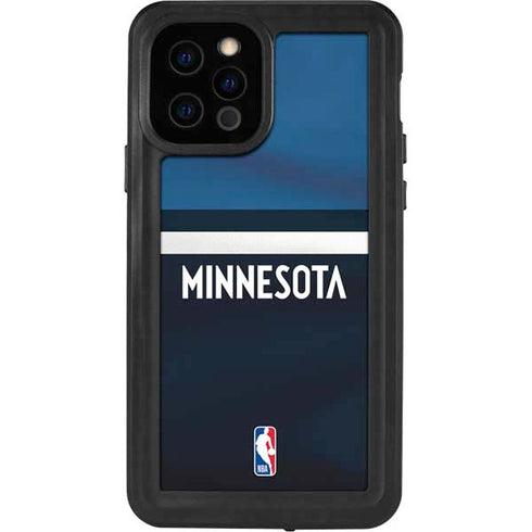 NBA Minnesota Timberwolves Jersey iPhone 12 Pro Waterproof Case