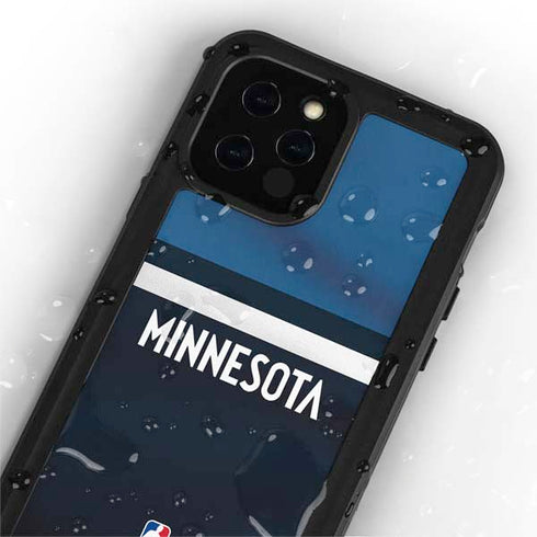 NBA Minnesota Timberwolves Jersey iPhone 12 Pro Waterproof Case