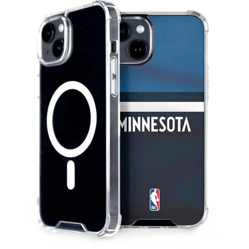 NBA Minnesota Timberwolves Jersey iPhone 13 MagSafe Case