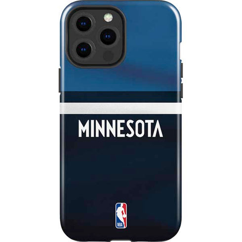 NBA Minnesota Timberwolves Jersey iPhone 13 Pro Max Impact Case