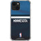 NBA Minnesota Timberwolves Jersey iPhone 14 Plus Clear Case