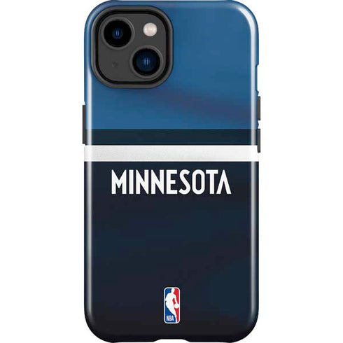 NBA Minnesota Timberwolves Jersey iPhone 14 Plus Impact Case