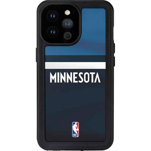 NBA Minnesota Timberwolves Jersey iPhone 14 Pro Max Waterproof Case