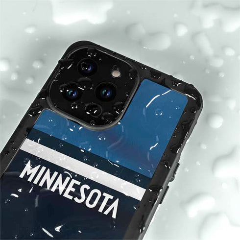 NBA Minnesota Timberwolves Jersey iPhone 14 Pro Max Waterproof Case