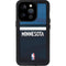 NBA Minnesota Timberwolves Jersey iPhone 14 Pro Waterproof Case